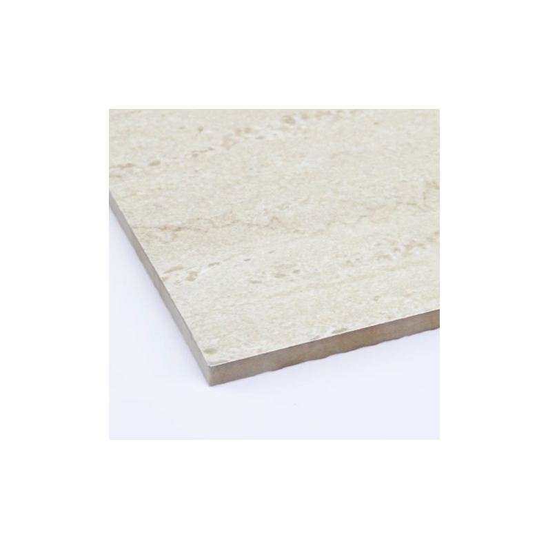 Portland Vein Cut Limestone-Effect Matt Porcelain Tile 60x60cm