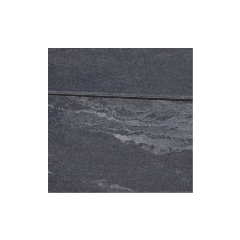 Outdoor Earth Nero Marble-Effect Matt Porcelain Tile 60x60cm
