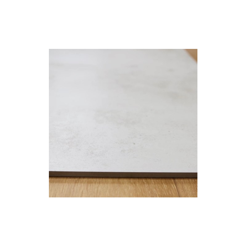 Manhattan Bianco Concrete-Effect Matt Porcelain Tile 60x60cm
