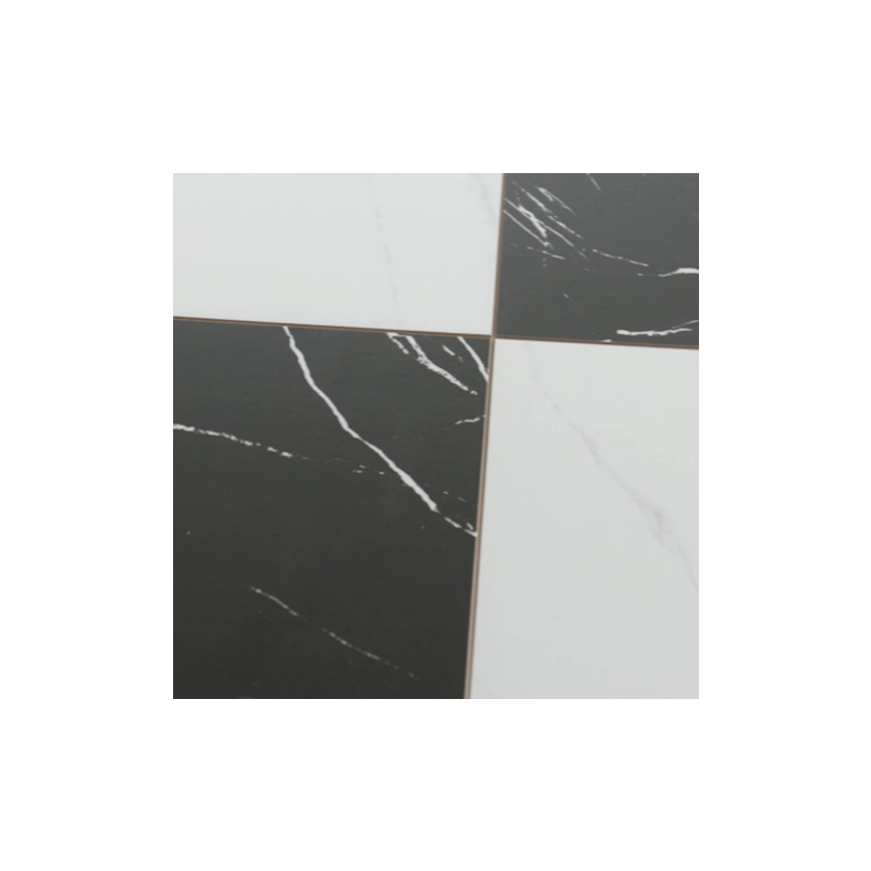 Chess Marquina Pattern Matt Porcelain Tile 44.2x44.2cm