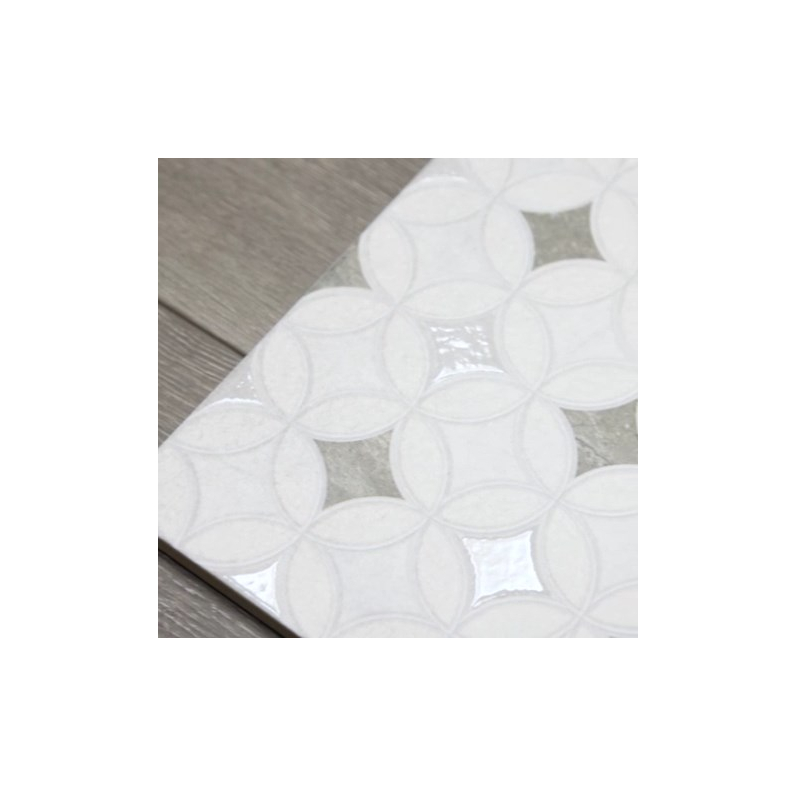 Orly Stone Pattern Satin Porcelain Tile 44.2x44.2cm