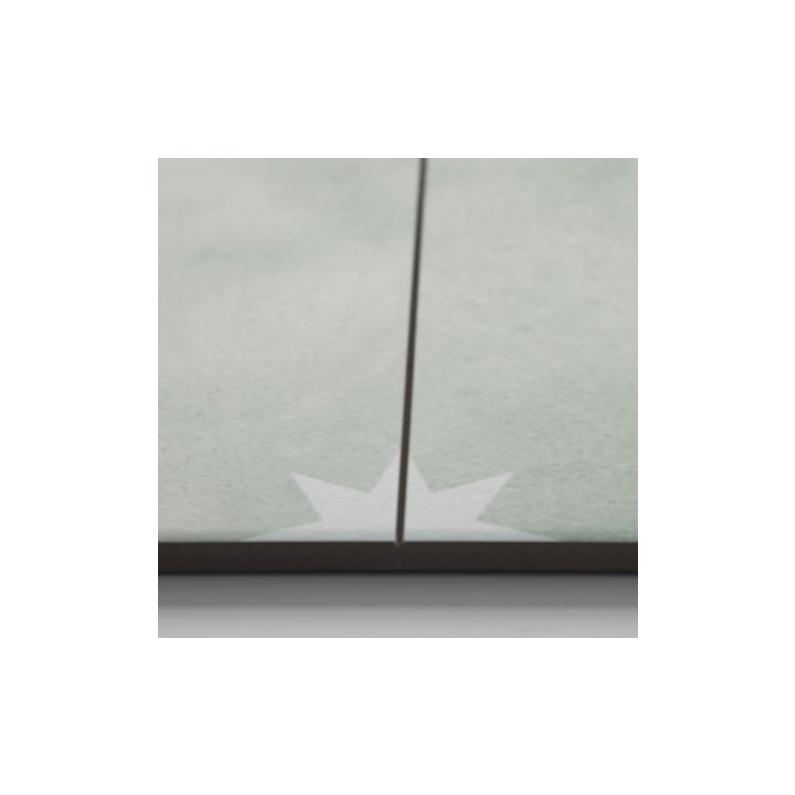Star Sage Pattern Matt Porcelain Tile 44.2x44.2cm