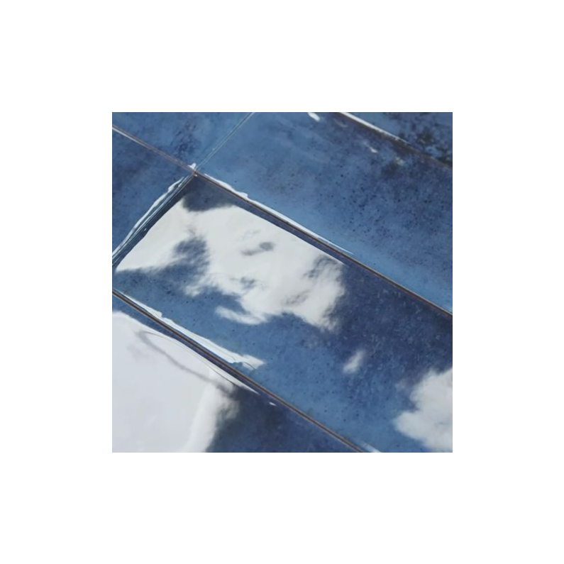 Metro Vibe Blue Metro Gloss Wall Tile 30x7.5cm