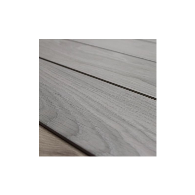 IWood Smoke Wood-Effect Matt Porcelain Tile 90x15cm