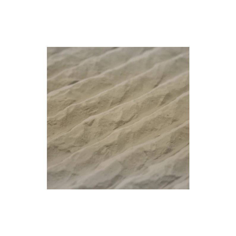 PU Stone Wall Panel Ribbed Surface Taupe 120x60cm