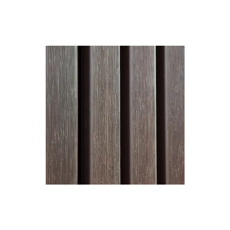 26mm Exterior Composite Wall Panel Walnut 290x21.9cm