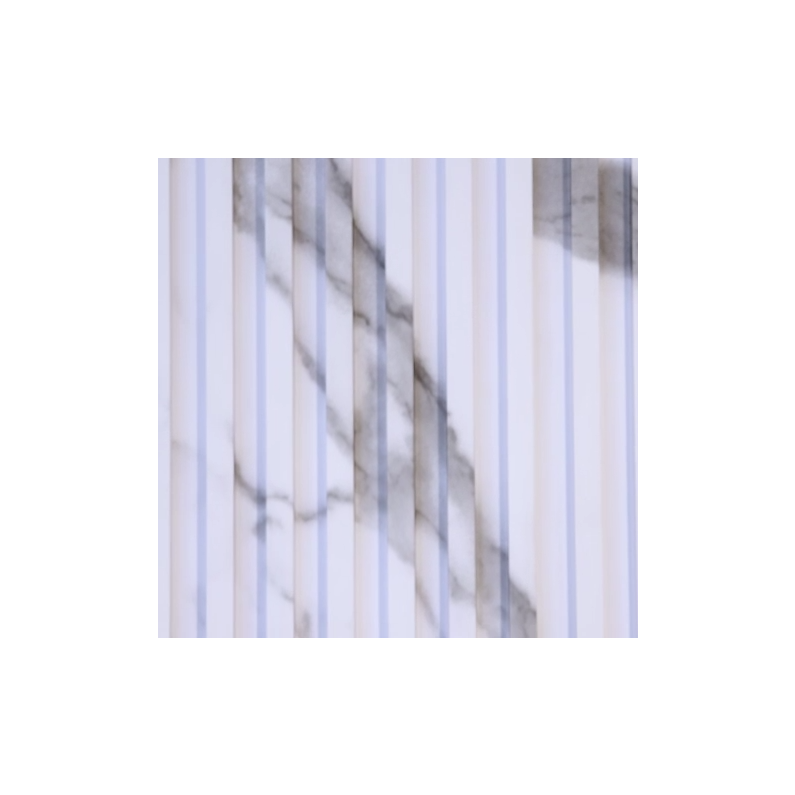 18mm Slat Wall Panel Carrara 290x17cm