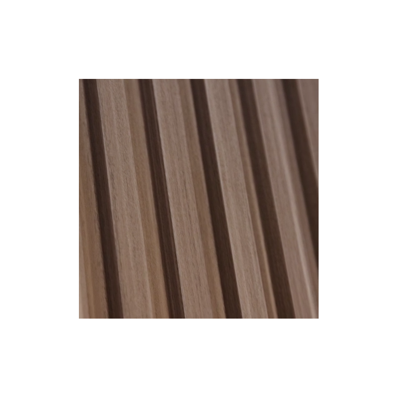 24mm Slat Wall Panel Walnut 290x16.8cm