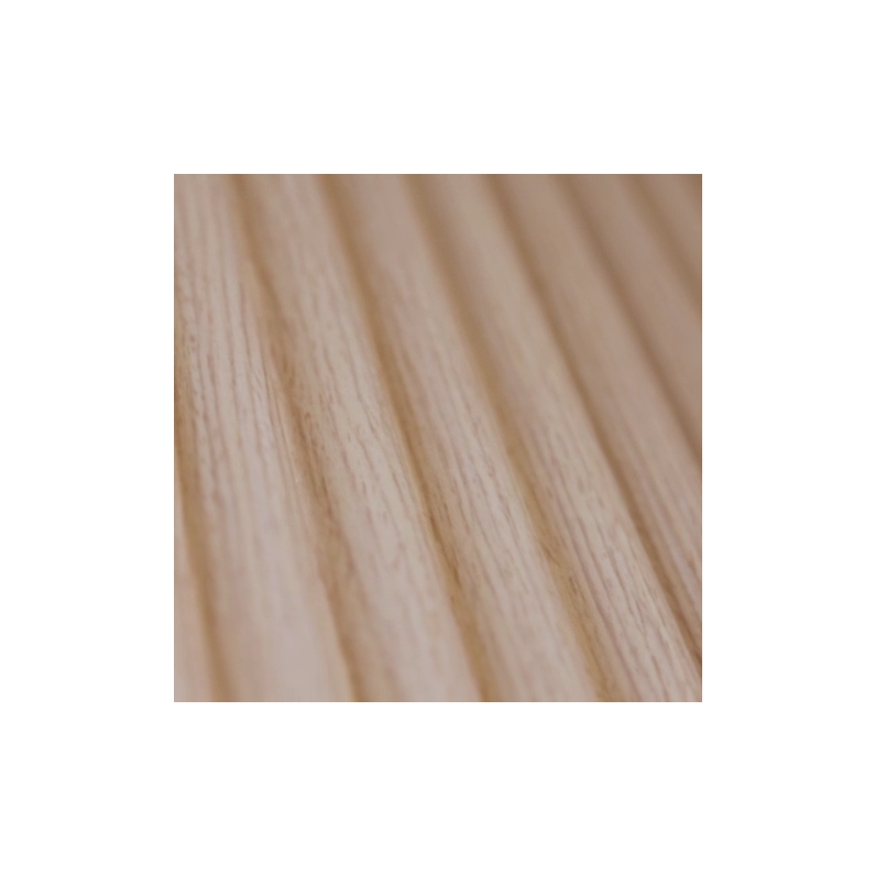 18mm Woodlux Bamboo Ash Wood Wall Panel 275x15cm