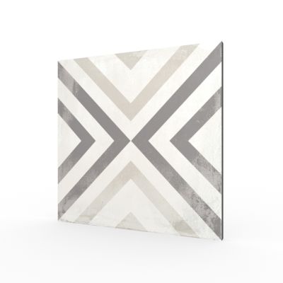 Decor Square Pattern Porcelain Tile 187x187mm - Alternative Image