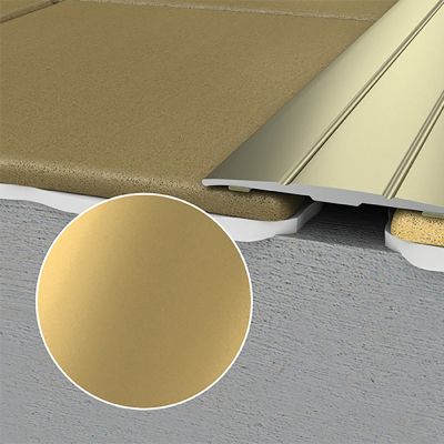 WRG1 1800mm Flat Adhesive Profile P2 Gold