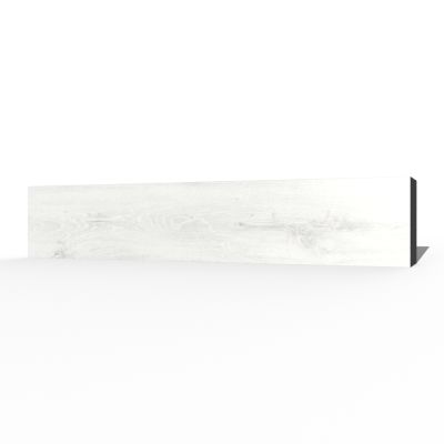Yosemite Wood-Effect Blanco Placket Porcelain Matt Tile 44x8cm