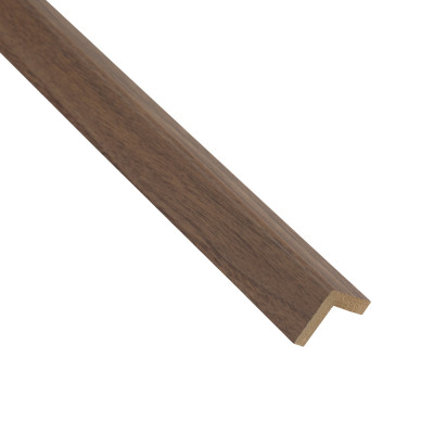 25mm Woodlux Bamboo-Effect Walnut Dado Rail 275x2.5cm