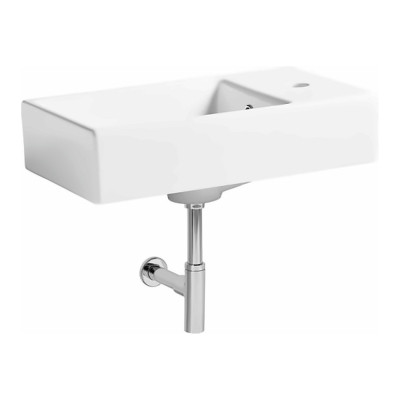 Cloakroom Basins Dimension Wall Hung Basin - White