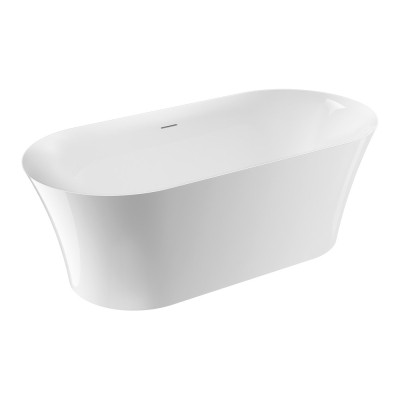 Swept Freestanding Bath - White 1700x800mm