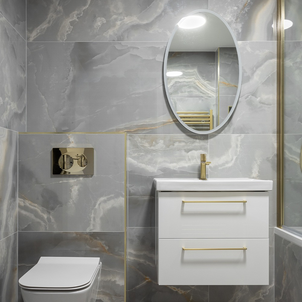Large format tiles for bathroom | www.tilemerchant.ie