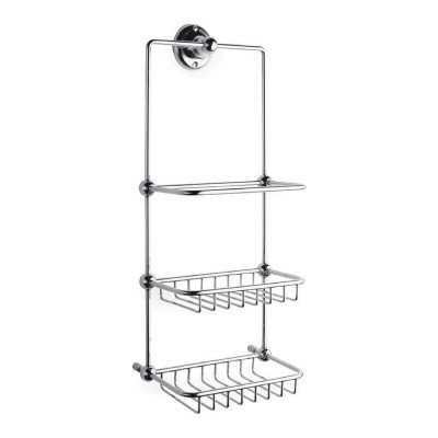 Carlton Shower Basket - Chrome