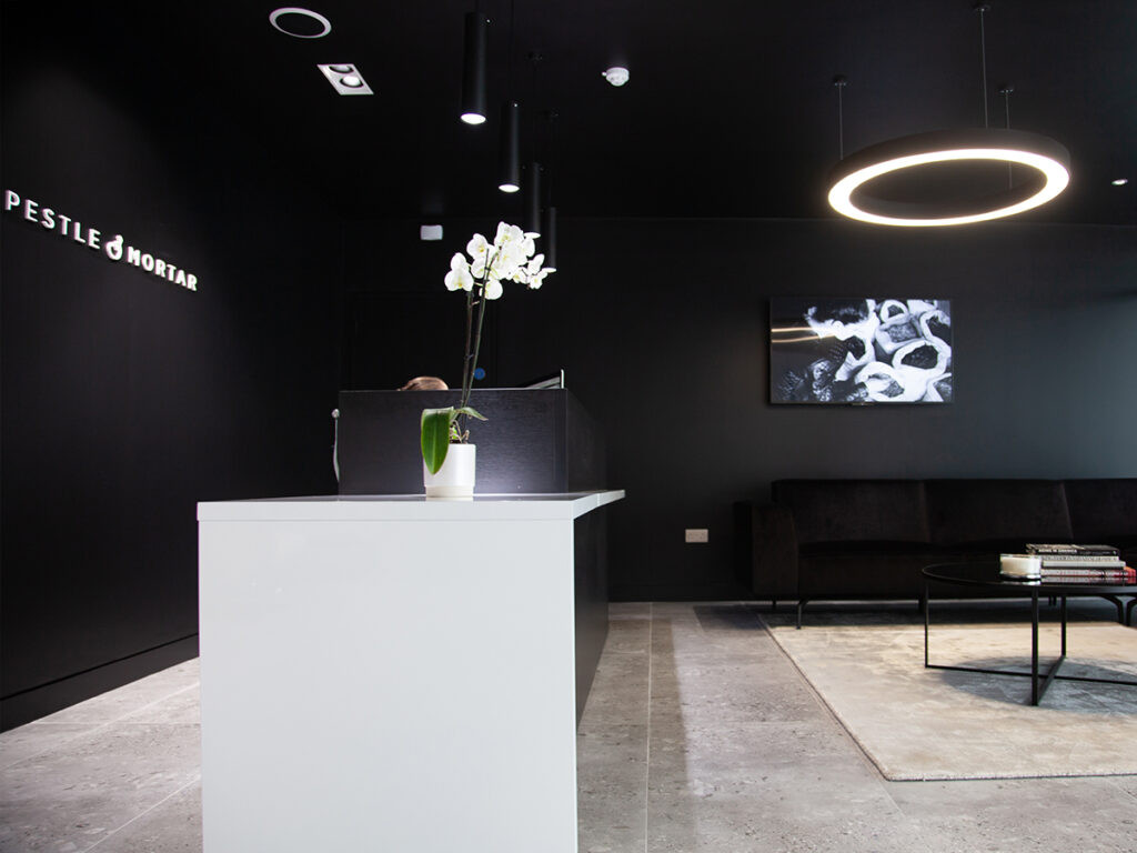 Tile Merchant's Contribution to Pestle & Mortar HQ: Timeless Design