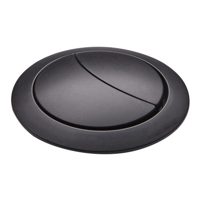 Loft Flush Button - Black Ø48mm