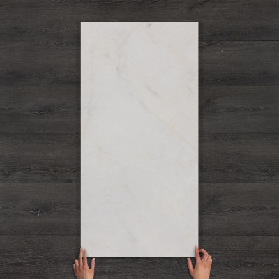 Crystallo Marble-Effect Matt Porcelain Tile 120x60cm