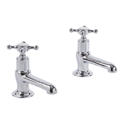 Ashmore Basin Taps (Pair) - Chrome
