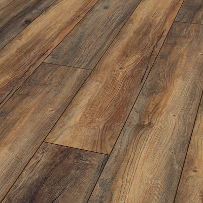 Laminate Flooring - 12mm Robusto 4V AC5 Harbour Oak 138x19cm