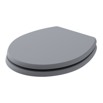 Fitzroy Coloured Soft Close Wooden Seat - Plummett Grey