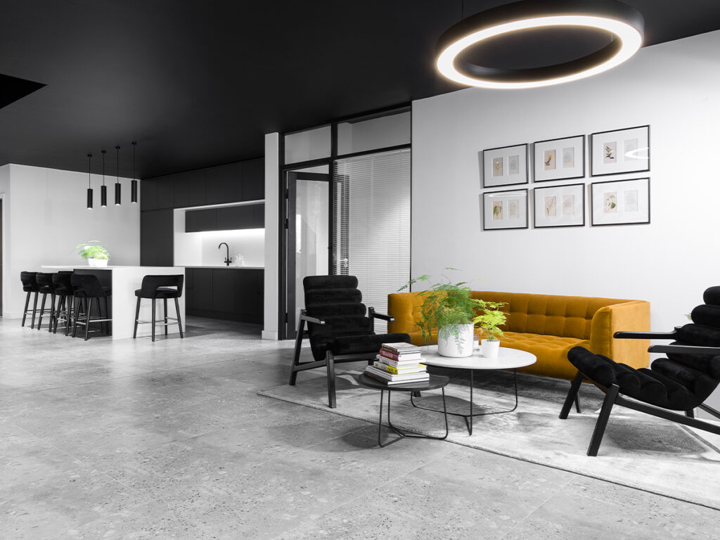 Pestle & Mortar Ireland's Modern Workspace: Tile Merchant's Large-Format Tiles Shine