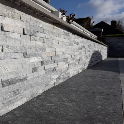 Thin Stone Cladding Cloud Natural Stone 40x10cm
