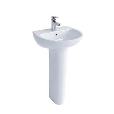 Kota Full Pedestal - White