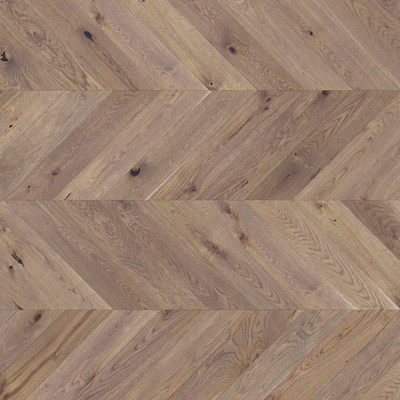 Engineered Wood - Barista Frappe/Serene Chevron Brushed Matt Varnished 72.5x13cm