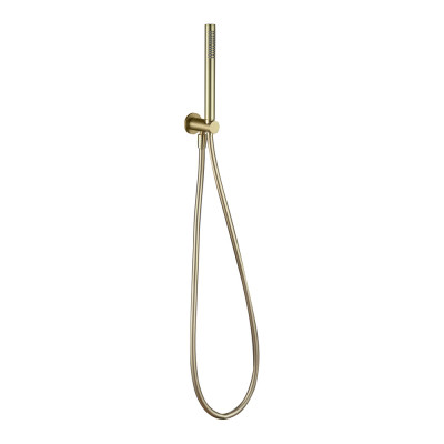 Round Outlet/Parking Bracket - Brushed Brass