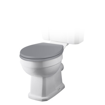 Fitzroy Close Coupled WC Pan - White