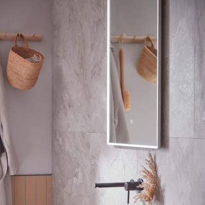 Acumen Touch Illuminated Rectangular Mirror 60x80cm