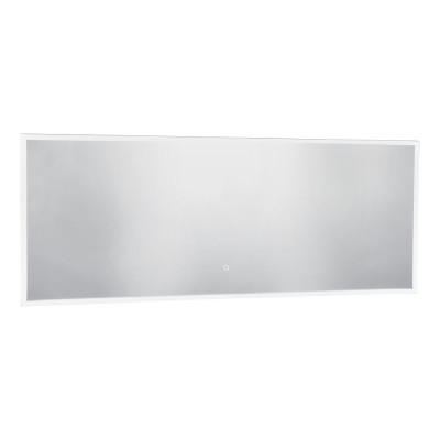 Cadence USB Shaver Demist Illuminated Rectangular Mirror 120x60cm