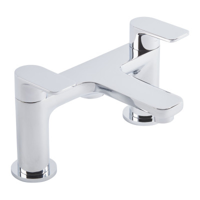 Savour Deck Mounted Bath Filler - Chrome