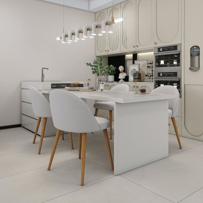 Soft Pearl Matt Porcelain Tile 120x60cm