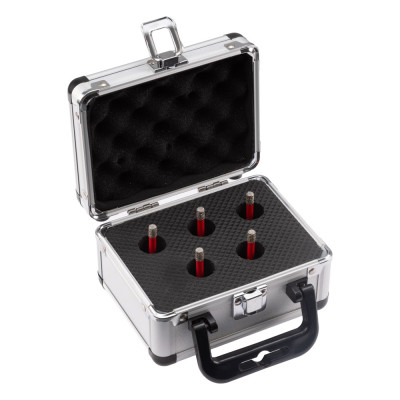 Alpha M14 Diamond Dry Drill Bit 5 Piece Set 6mm