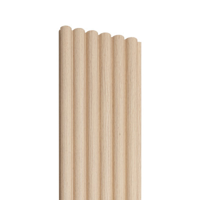 18mm Woodlux Bamboo Wall Panel Ash 275x15cm