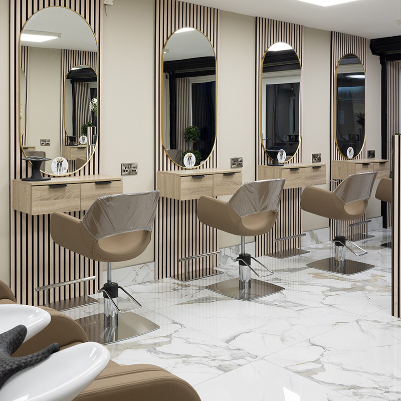 modern renovation in a hair saloon in Dublin