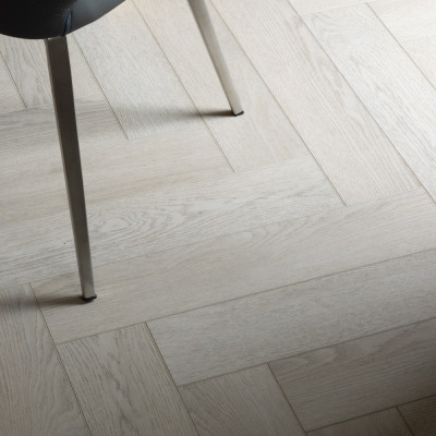 SPC Vinyl Flooring Herringbone - Carter Oak 60x12.5cm