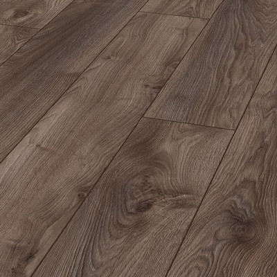 Laminate Flooring - 12mm Mammut 4V AC5 Macro Oak Brown 185x19cm