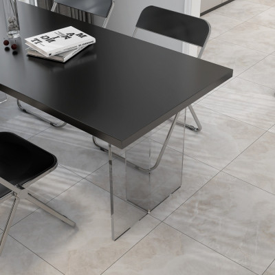 Silver Angel Onyx-Effect Matt Porcelain Tile 60x60cm