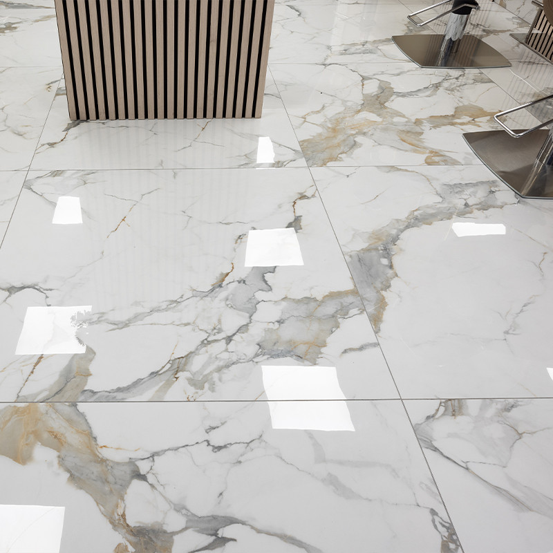feature of marble effect tiles, details of luxury