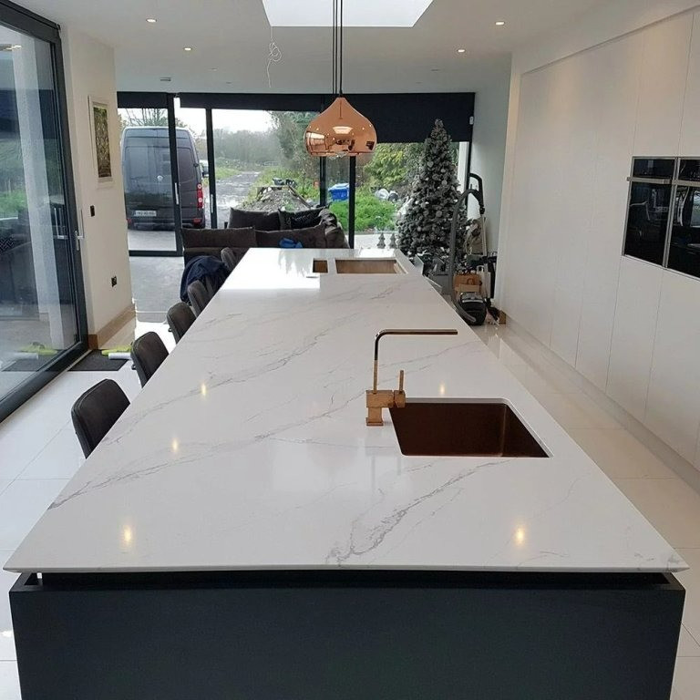 Quartz Countertops are common in Ireland.