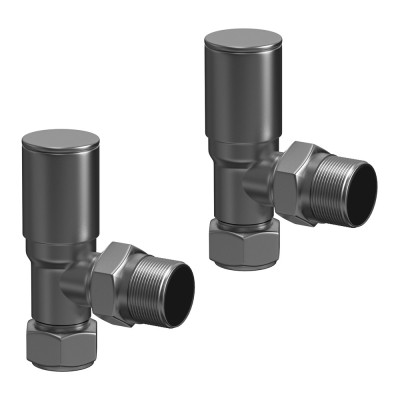 Gunmetal Grey Valve Set (Angled)