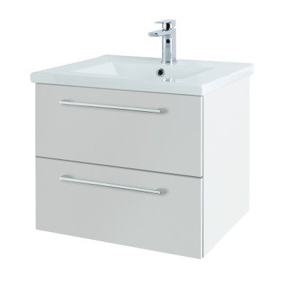 Cesena Wall Hung Vanity Unit - Gloss White 500mm