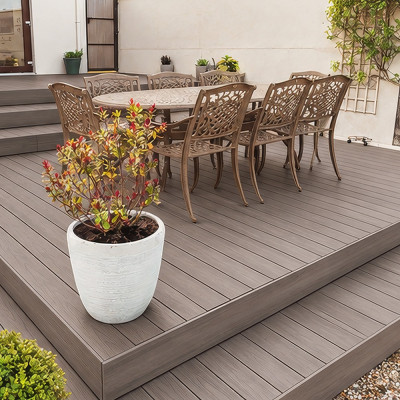 Ultrashield Essentials Silver Birch Decking 360x14cm