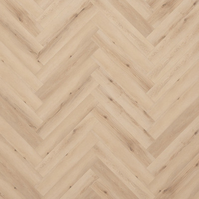 Laminate Flooring - 12mm Milano Herringbone 4V AC5 Campagna Oak 60x10cm