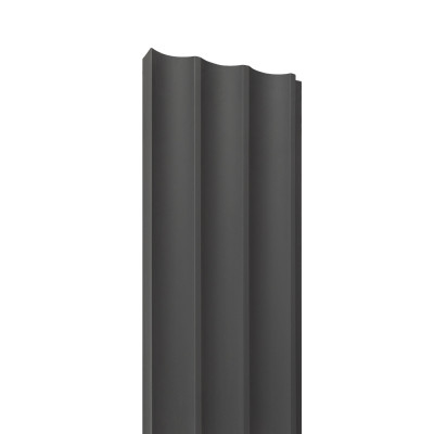 18mm Woodlux Dolphin Grey End Piece A 280x14cm